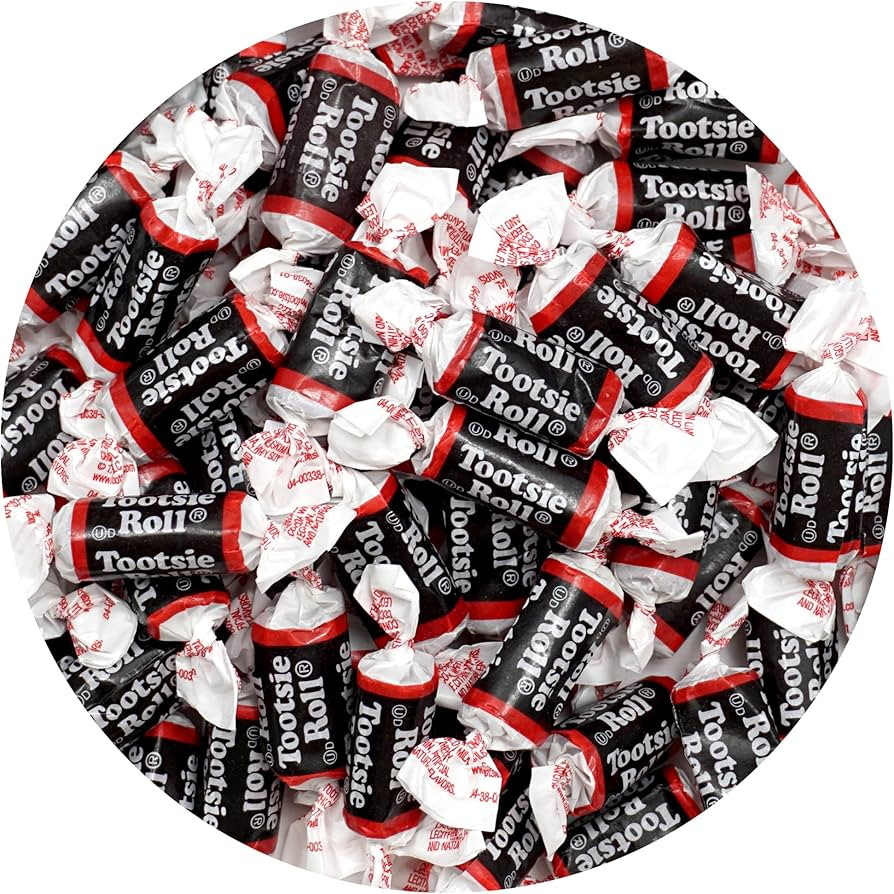 Tootsie Roll Midgees, 1lb Bulk Bag (Approx. 70 Pieces), Mini Chewy Candy, Individually Wrapped Bu... | Amazon (US)
