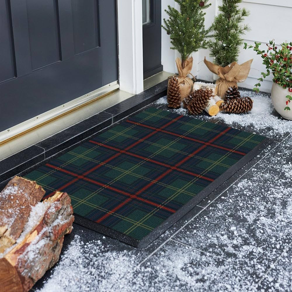 RUGGABLE Winter Washable Doormat - Perfect Indoor Outdoor Washable Door Mat for Front Door Porch ... | Amazon (US)