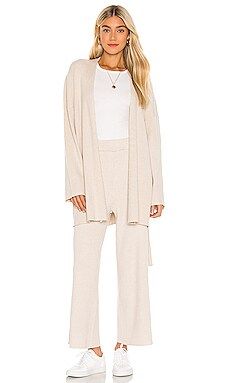 AMUSE SOCIETY Northgate Long Sleeve Knit Sweater in Sand from Revolve.com | Revolve Clothing (Global)