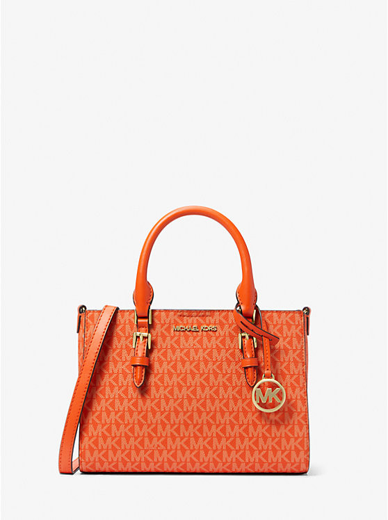 Charlotte Small 2-in-1 Signature Logo Satchel | Michael Kors US