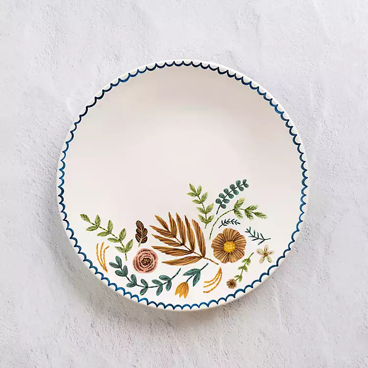 New! Colbie Floral Dinner Plate | Kirkland's Home