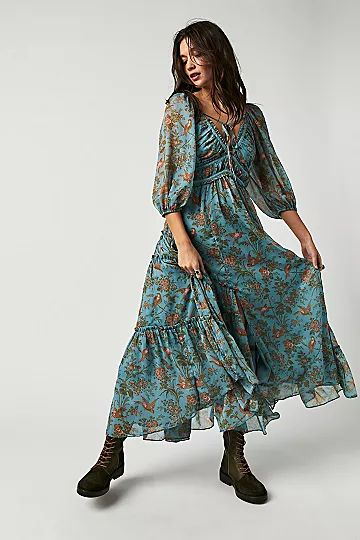 You're A Jewel Printed Maxi Dress | Free People (Global - UK&FR Excluded)