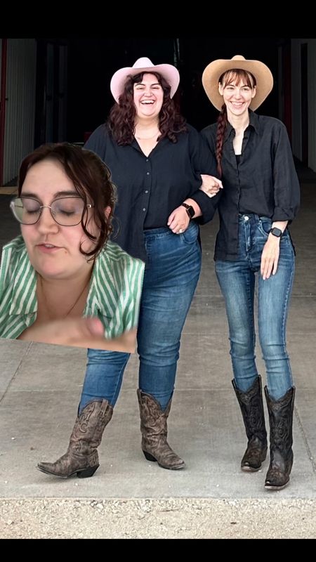 Quick lil review of all the tall boots I own that fit over my wide calves. 

My normal shoe size is a 10, I got a 10W in the Laredo cowboy boots and a 10WW in the torrid cowboy boots  

#LTKPlusSize #LTKShoeCrush #LTKVideo