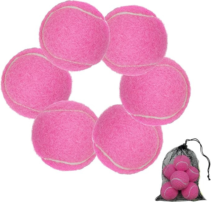 Tennis Ball, 3/6 Pack Tennis Balls for Dog, Pet Dog Playing Balls, Practice Tennis Balls Come wit... | Amazon (US)