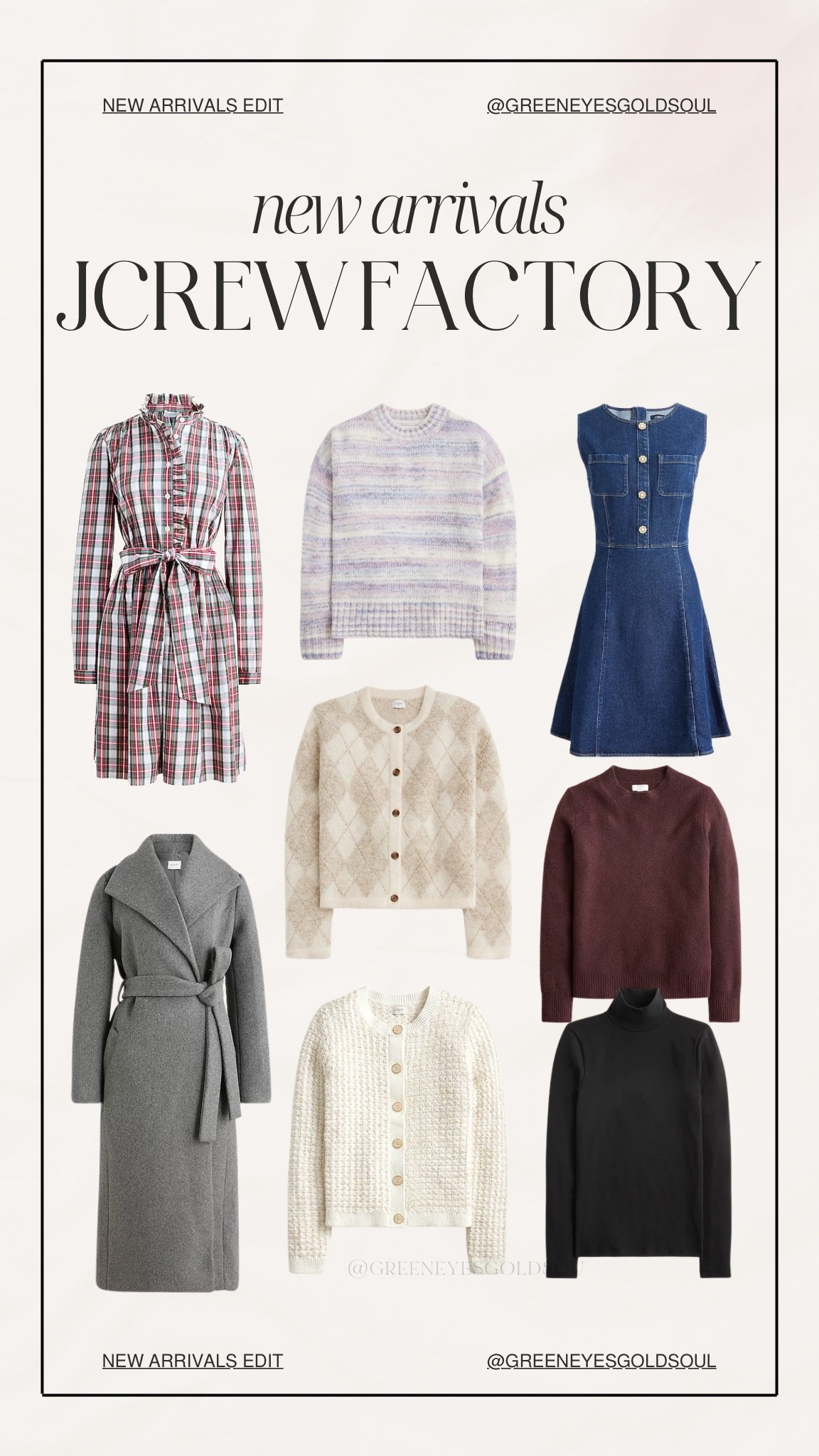 Jcrew Factory new arrivals 🥰

Dress, denim, sweater, coat, trench, fall, winter, thanksgiving, Christmas, turtleneck, mock neck

#LTKFindsUnder50 #LTKFindsUnder100