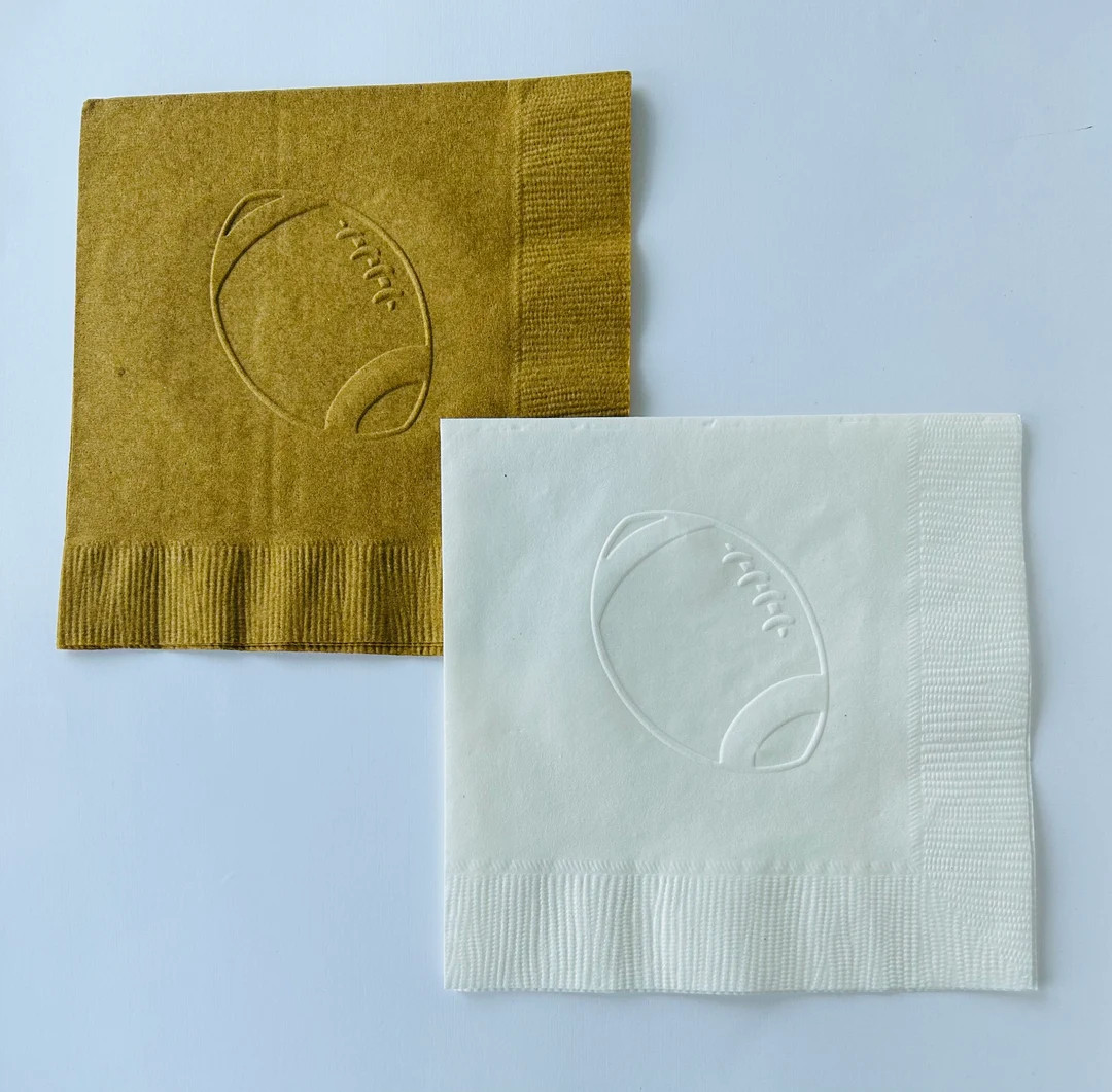 Football Cocktail Napkins/football/football Party/party Cocktail Napkins/fall Football Season Par... | Etsy (US)