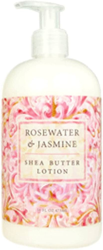 Greenwich Bay Trading Company Shea Butter Lotion, Rosewater & Jasmine 16 Fl Oz | Amazon (US)