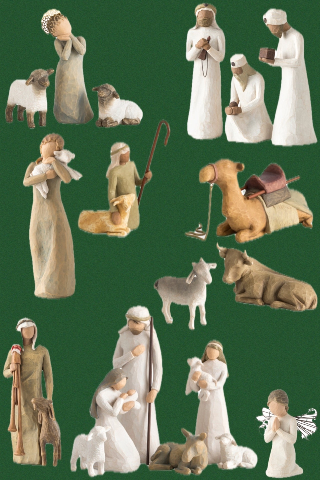 One of the prettiest collections from Willow Tree. Finish your nativity by adding the stable animals or a special angel to your set ✨

#LTKSeasonal #LTKHoliday #LTKHome