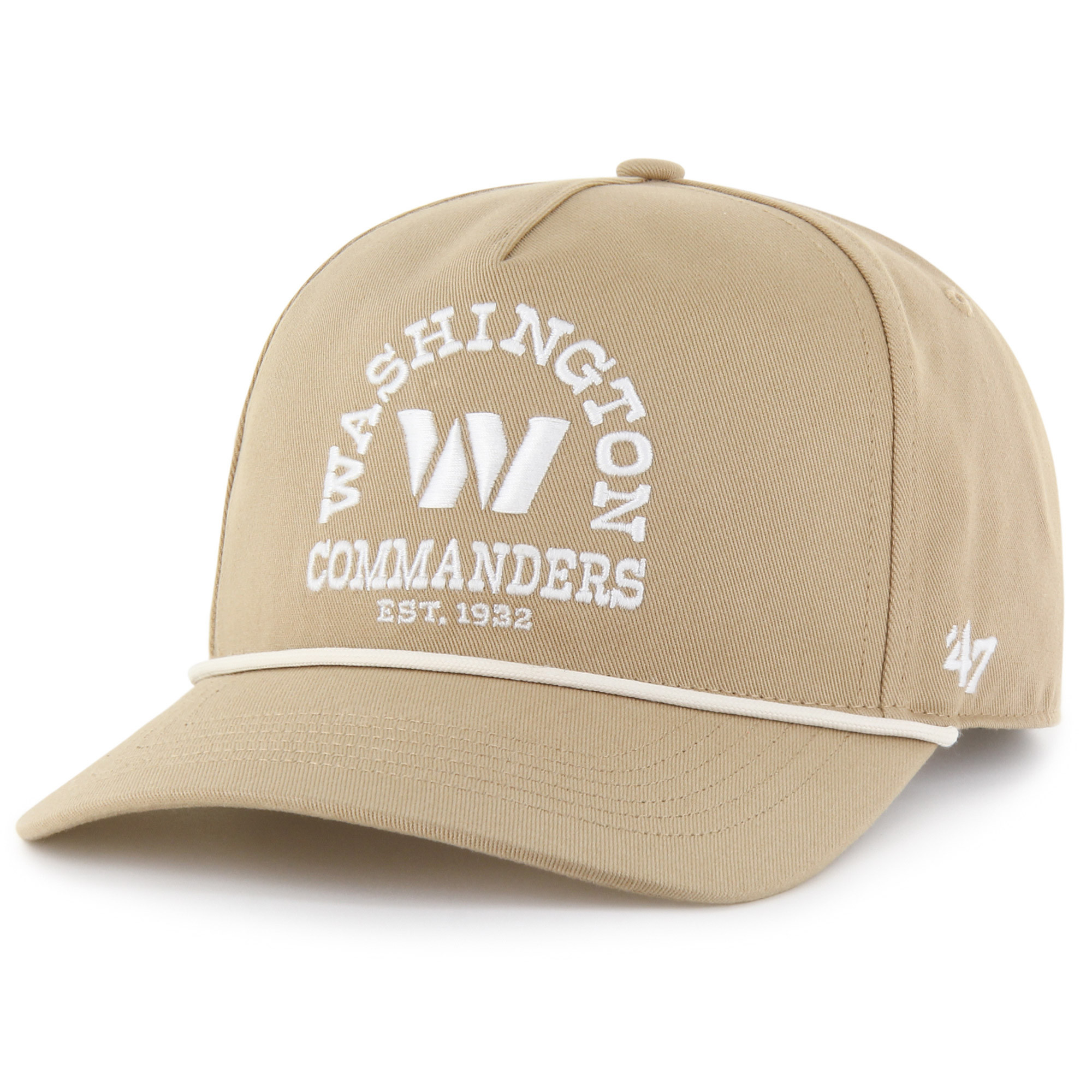Men's '47 Khaki Washington Commanders Canyon Ranchero Hitch Adjustable Hat | Fanatics