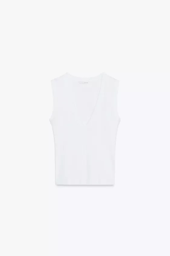 V-NECK TOP | Zara UK