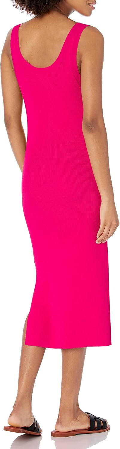 The Drop Women's Yasmin Rib Midi Sweater Tank Dress | Amazon (US)