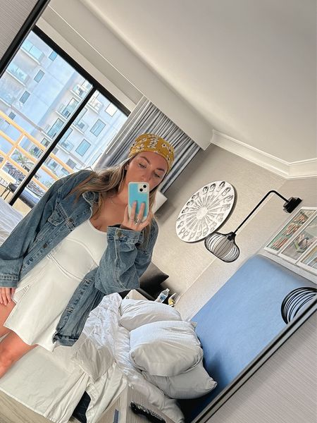 Still reminiscing about our trip to Huntington Beach 🤩

Summer outfit, Spring outfit, Nashville outfit, white dress, jean jacket, resort west, vacation outfit 

#LTKfindsunder100 #LTKmidsize #LTKSeasonal
