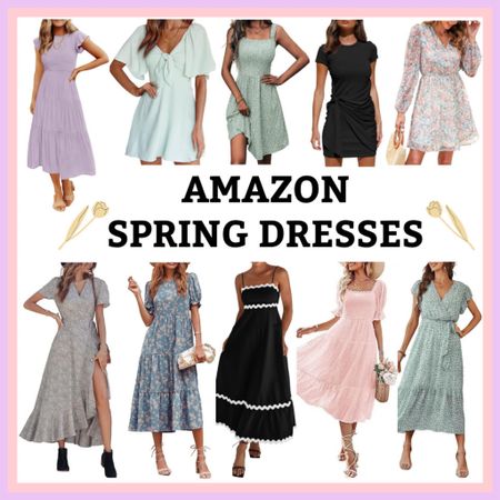 Spring dresses 

#LTKfindsunder100 #LTKfindsunder50 #LTKSeasonal