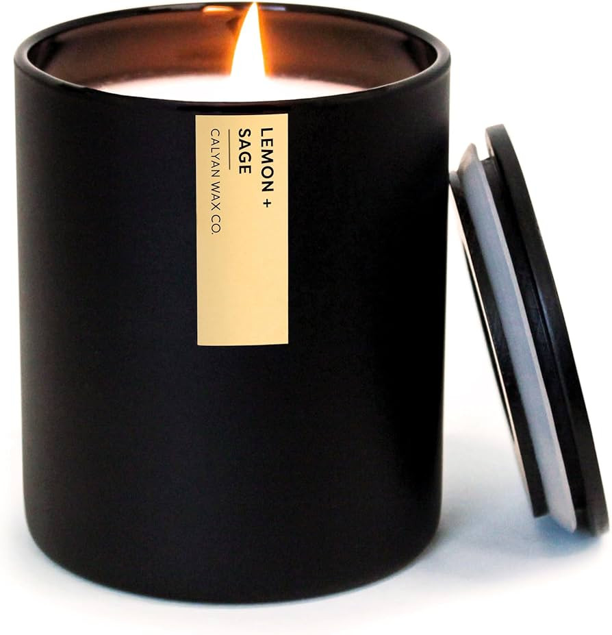Calyan Wax Co. Passionfruit & Ginger Scented Candle - 75 Hour Burn - Luxury Non Toxic Soy Wax Can... | Amazon (US)