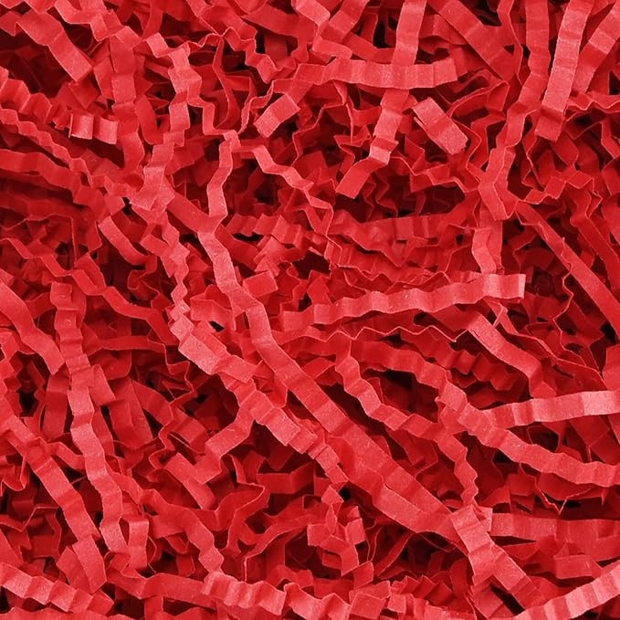 Raissily 1.5LB/700g Crinkle Cut Paper Shred Filler, Packing Grass Cushion Paper for Valentine's D... | Amazon (US)