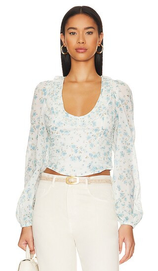 Another Life Top in White Combo | Revolve Clothing (Global)