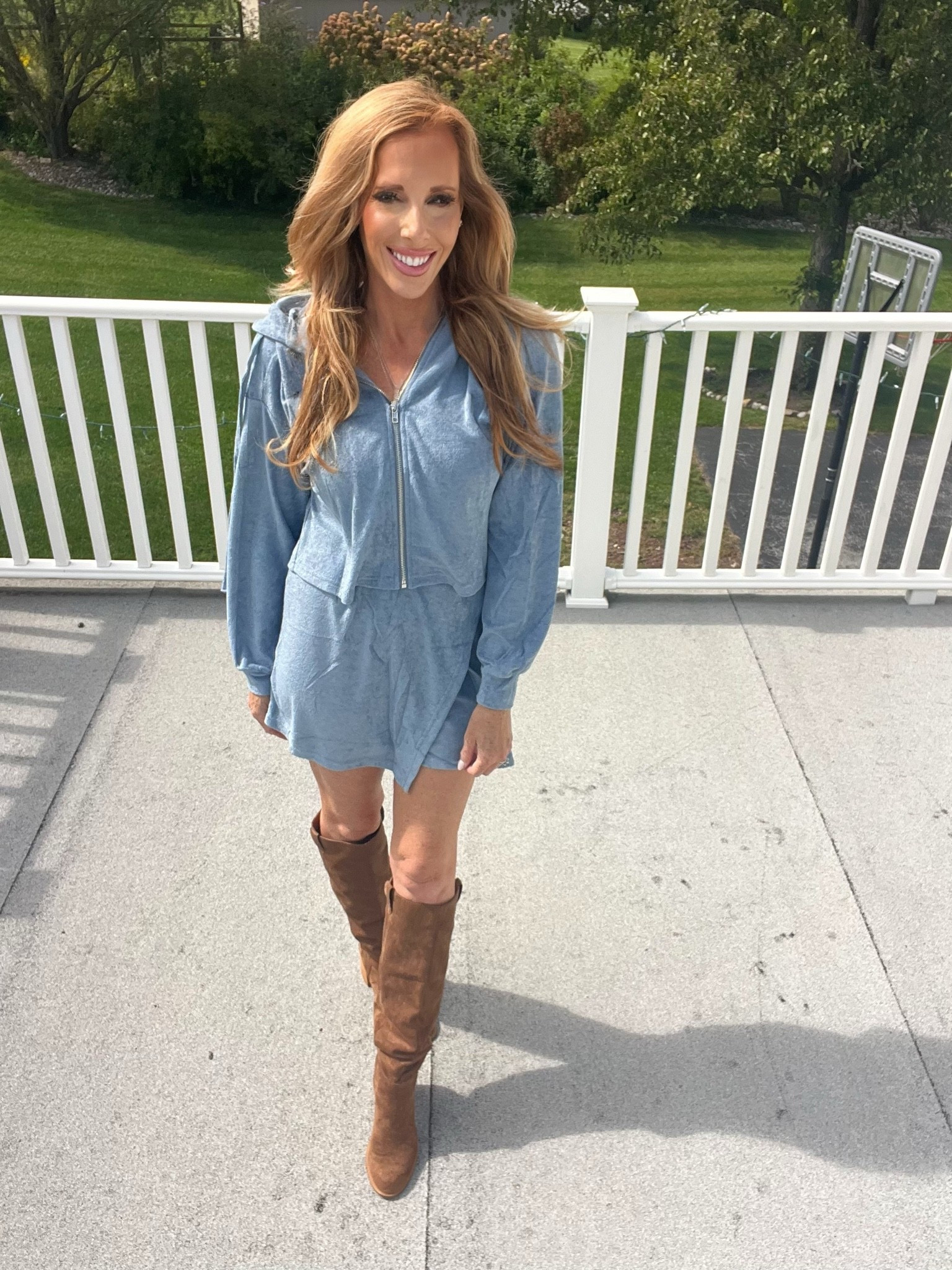 Two piece cozy zip up skort set 🩷🩷

#LTKmomlife #LTKfitnessgoals #LTKdayinmylife