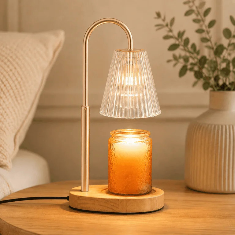 BEEPRINCESS Candle Warmer Lamp with Timer, Dimmable Wax Melter for Jar Candles, Adjustable Height... | Walmart (US)