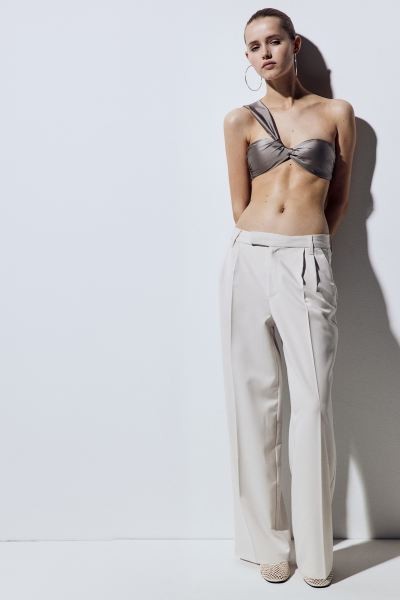 Elegante Hose - Helles Greige - Ladies | H&M DE | H&M (DE, AT, CH, NL, FI)