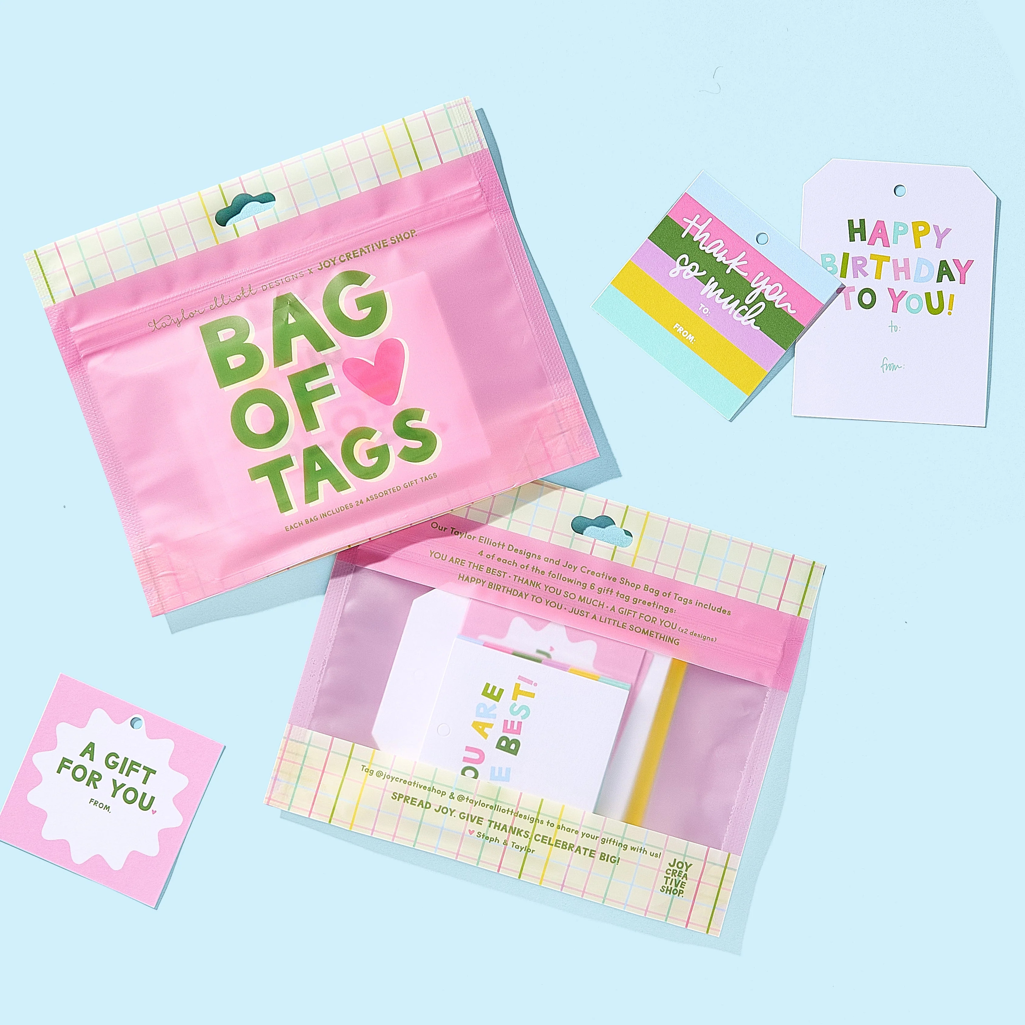 JCS x TED Bag of Tags | Joy Creative Shop