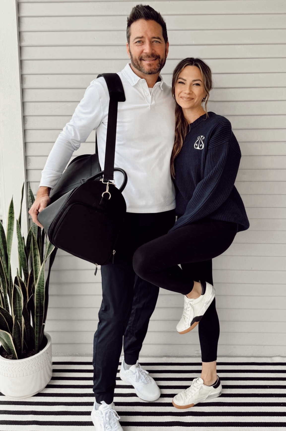 Cute and comfortable travel outfits for the win! Twillory isn’t on LTK so we linked similar items for Paul’s wardrobe. Falon is wearing Alala and these are the best!!! 

#LTKtravel #LTKstyletip