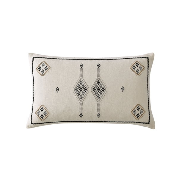 Better Homes & Gardens, Cactus Decorative Pillow, Oblong, 14" x 24", Cream, 1 Piece | Walmart (US)