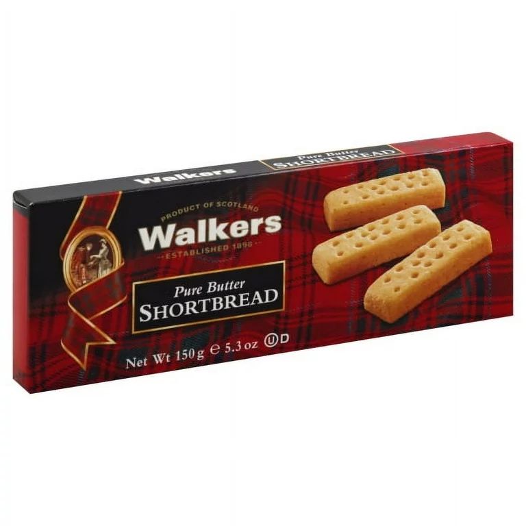 Walkers Pure Butter Shortbread Cookies, 5.3 Oz. | Walmart (US)