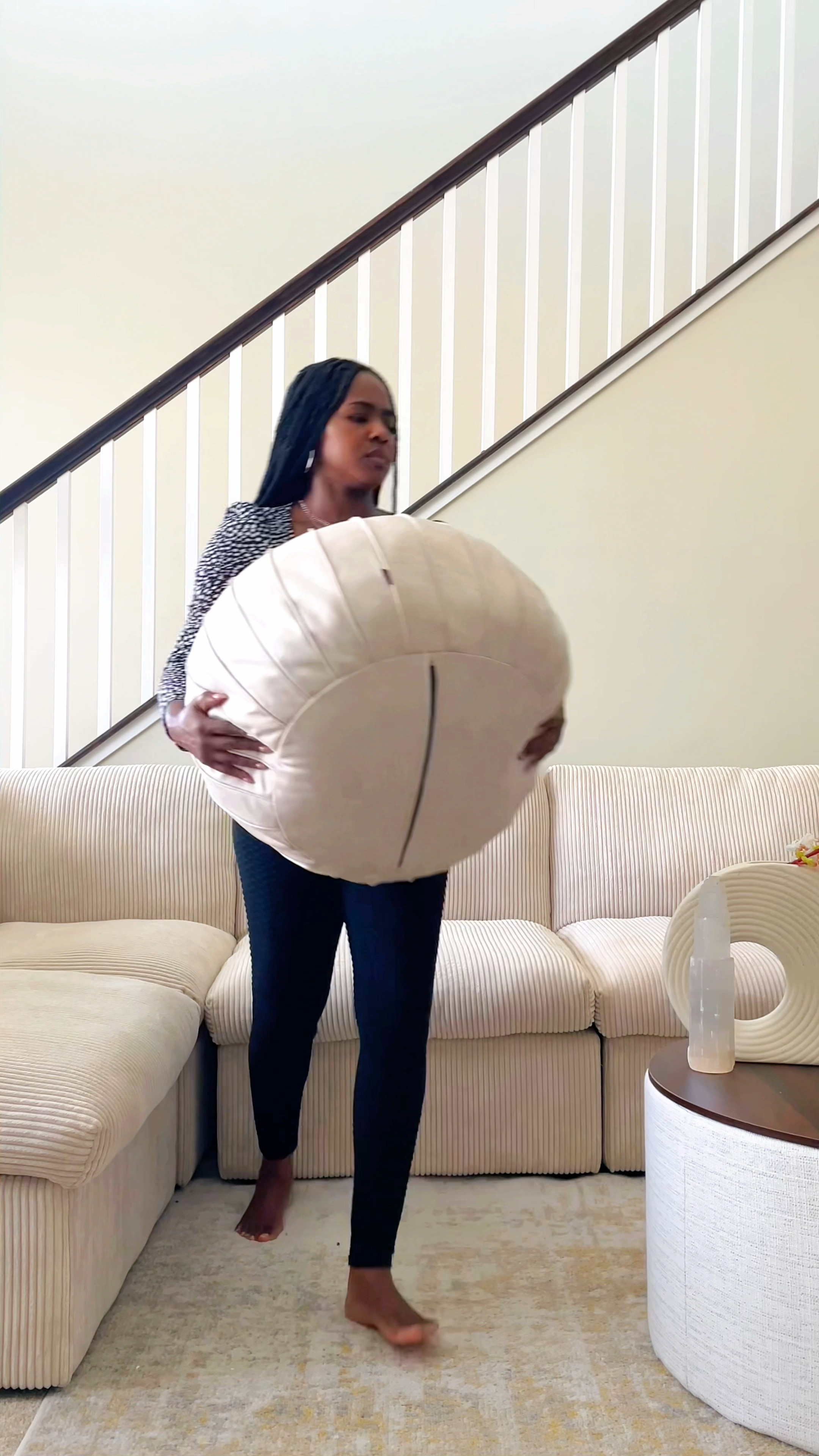 Pouf Ottomans- functional and aesthetically pleasing! 

#LTKhome #LTKunder50 #LTKunder100