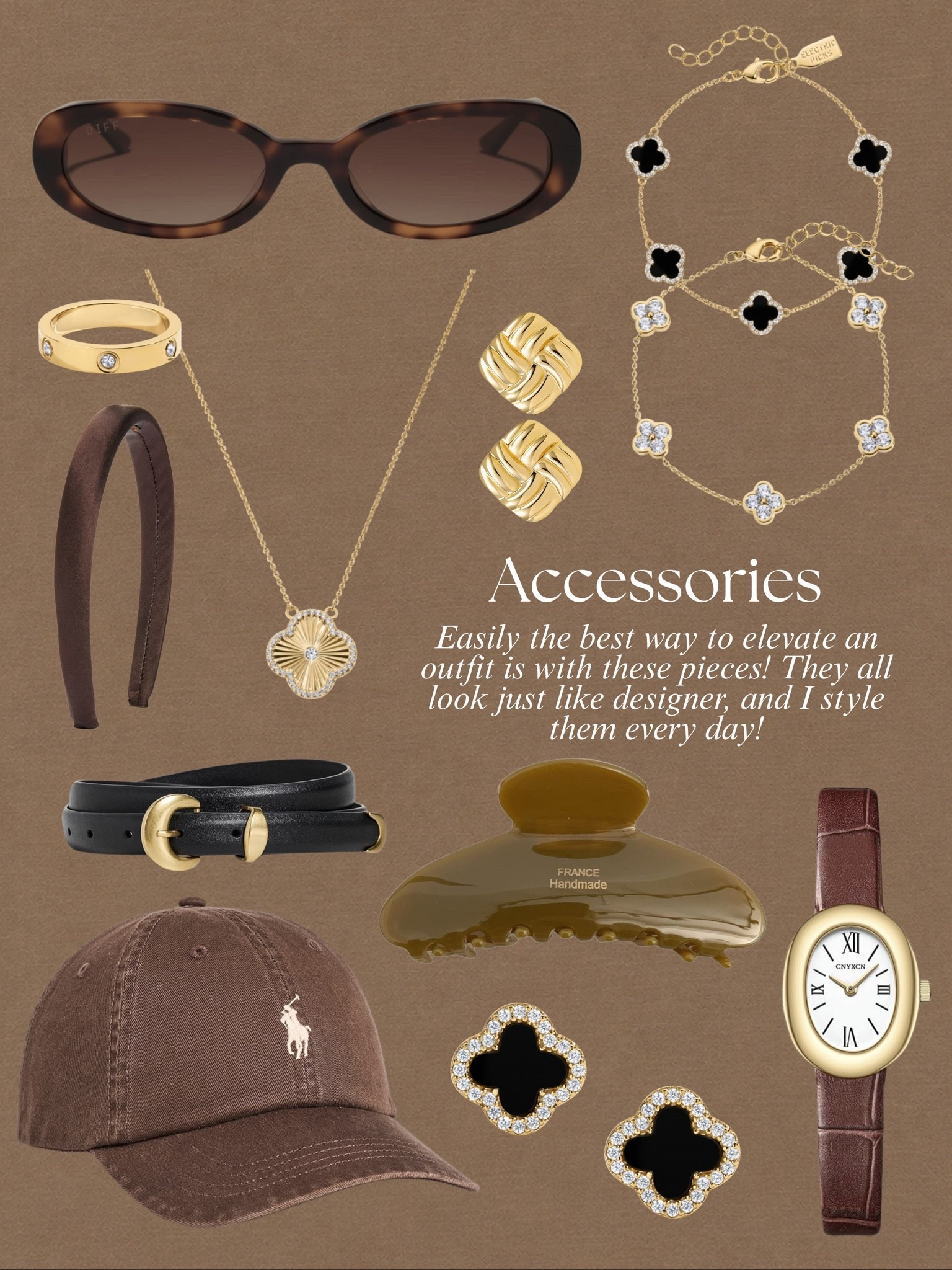 Accessories that look expensive but the price will shock you (in the best way!!) 🤎

#LTKSeasonal #LTKSaleAlert #LTKootd
