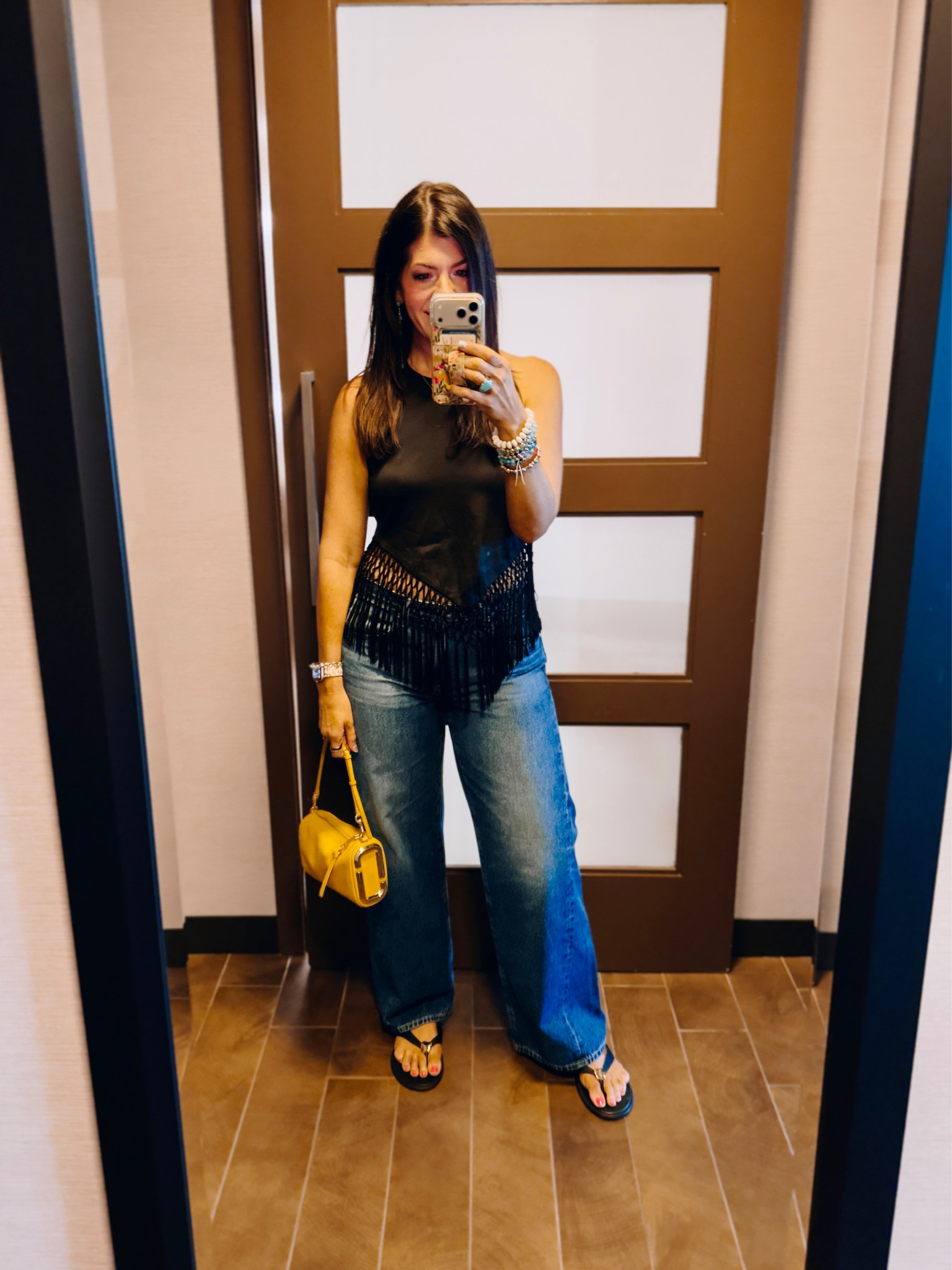 Date night 
In a medium halter
29 jeans

#LTKSaleAlert #LTKMidsize #LTKTall