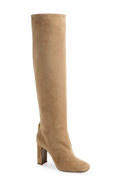 Dolce&Gabbana Jackie Over The Knee Boot in 8H013 Tortora at Nordstrom, Size 11Us | Nordstrom