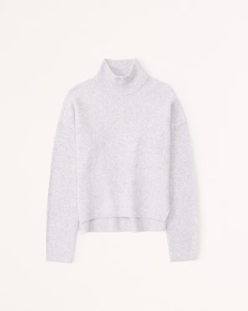 Women's Classic Easy Turtleneck Sweater | Women's 30% Off Almost All Sweaters & Fleece | Abercrom... | Abercrombie & Fitch (US)