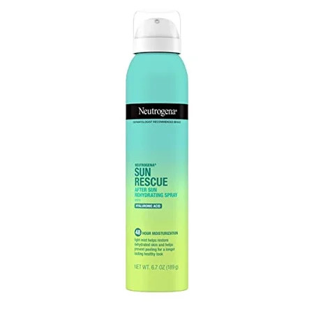 Neutrogena Sun Rescue After Sun Rehydrating Spray with Hyaluronic Acid Vegan and Lightweight 48-Mois | Walmart (US)