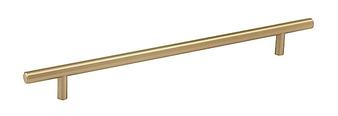 Amerock BP40519BBZ Bar Cabinet Pull, 10-1/16 in (256 mm) Center-to-Center, Golden Champagne | Amazon (US)