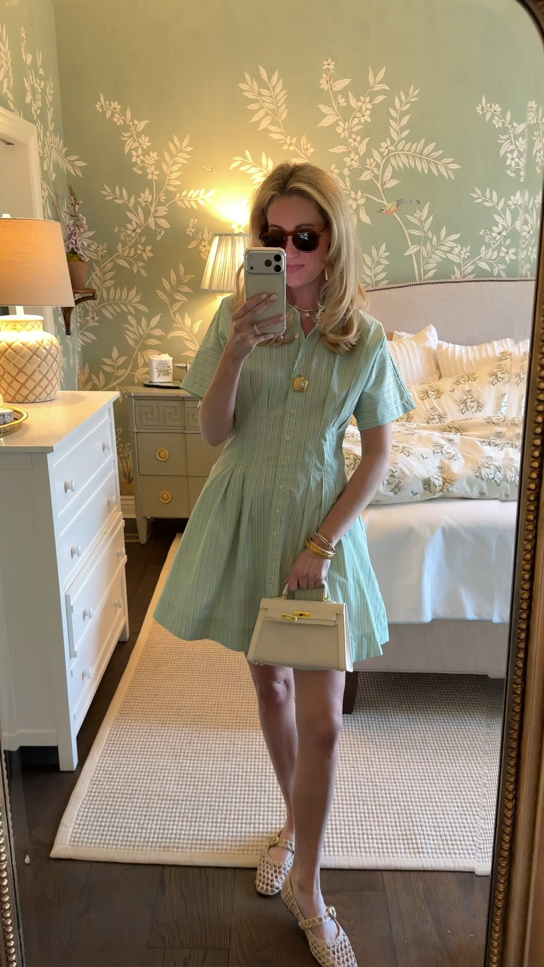 The Masters outfits! #golf #golfing #themasters No one is ever going to believe you found this dress from Walmart! It’s so good! I’m wearing a size small! 

#LTKootd