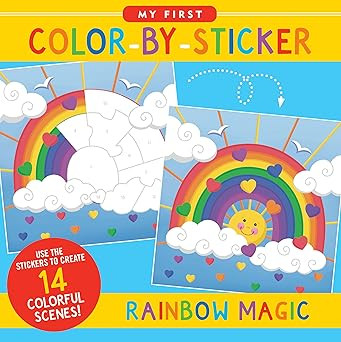 My First Color-By-Sticker Book - Rainbow Magic      Paperback – Sticker Book, September 22, 202... | Amazon (US)