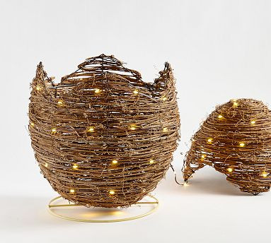 Lit Rattan Easter Collection | Pottery Barn (US)