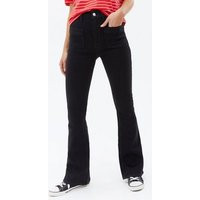 Little Mistress Black Patch Pocket Flared Jeans New Look | New Look (UK)
