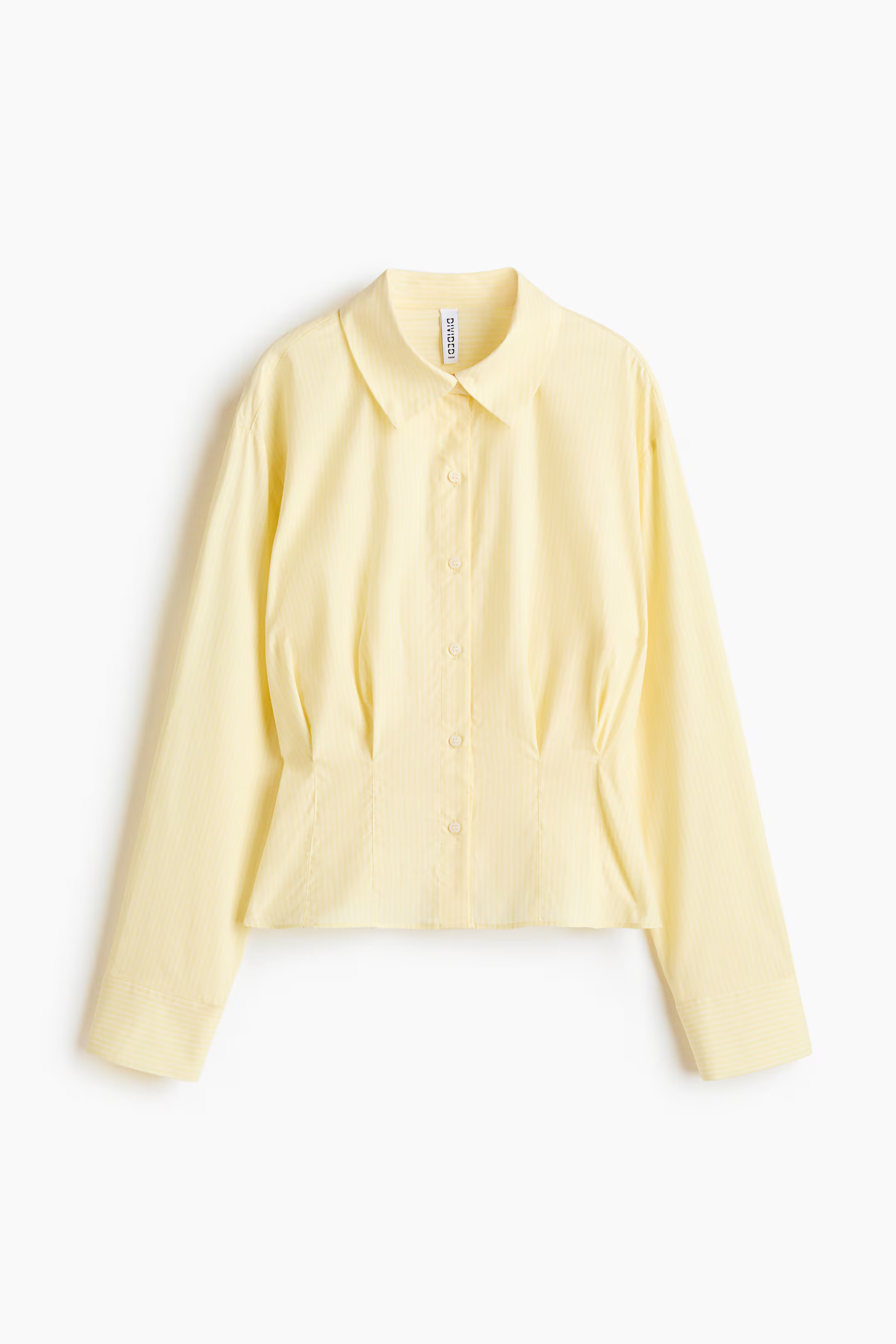 Tapered-Waist Poplin Shirt | H&M (US + CA)