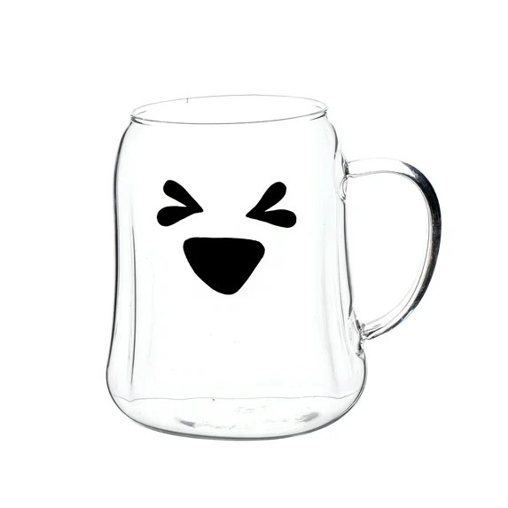 Way to Celebrate Glass Ghost Mug Squint | Walmart (US)