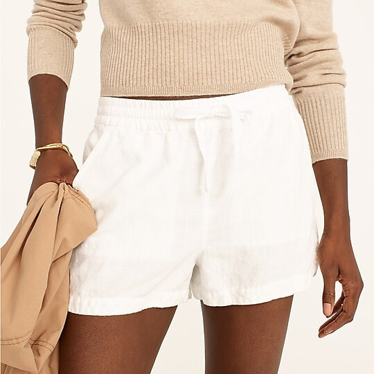 New seaside short in linen blend | J. Crew US