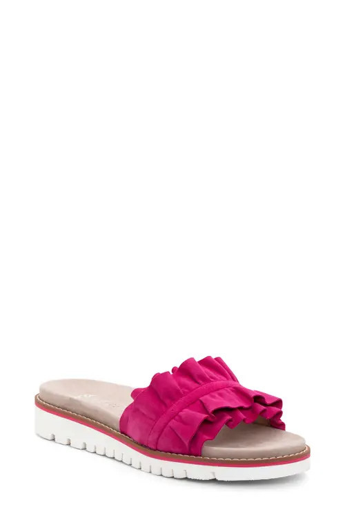 ara Keyes Slide Sandal in Fuchsia at Nordstrom, Size 11.5Us | Nordstrom