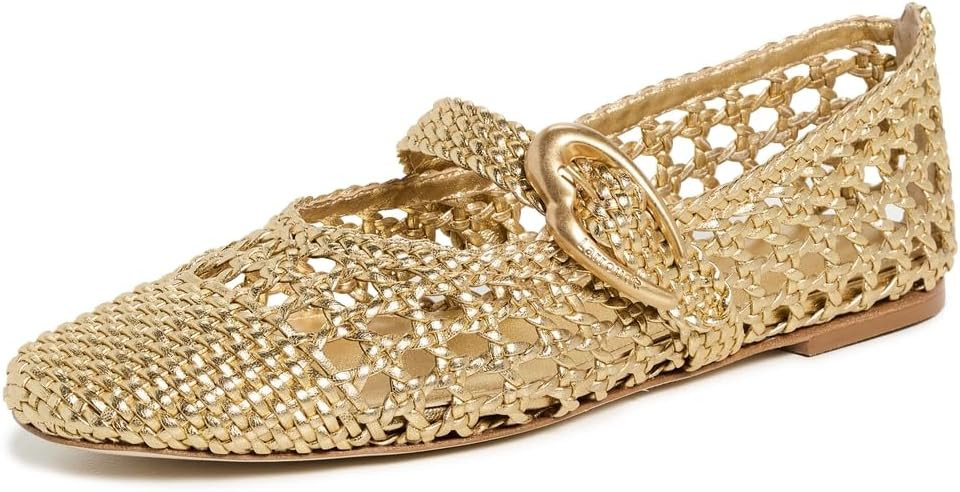 Larroudé Women's Verona Macrame Ballet Flats | Amazon (US)