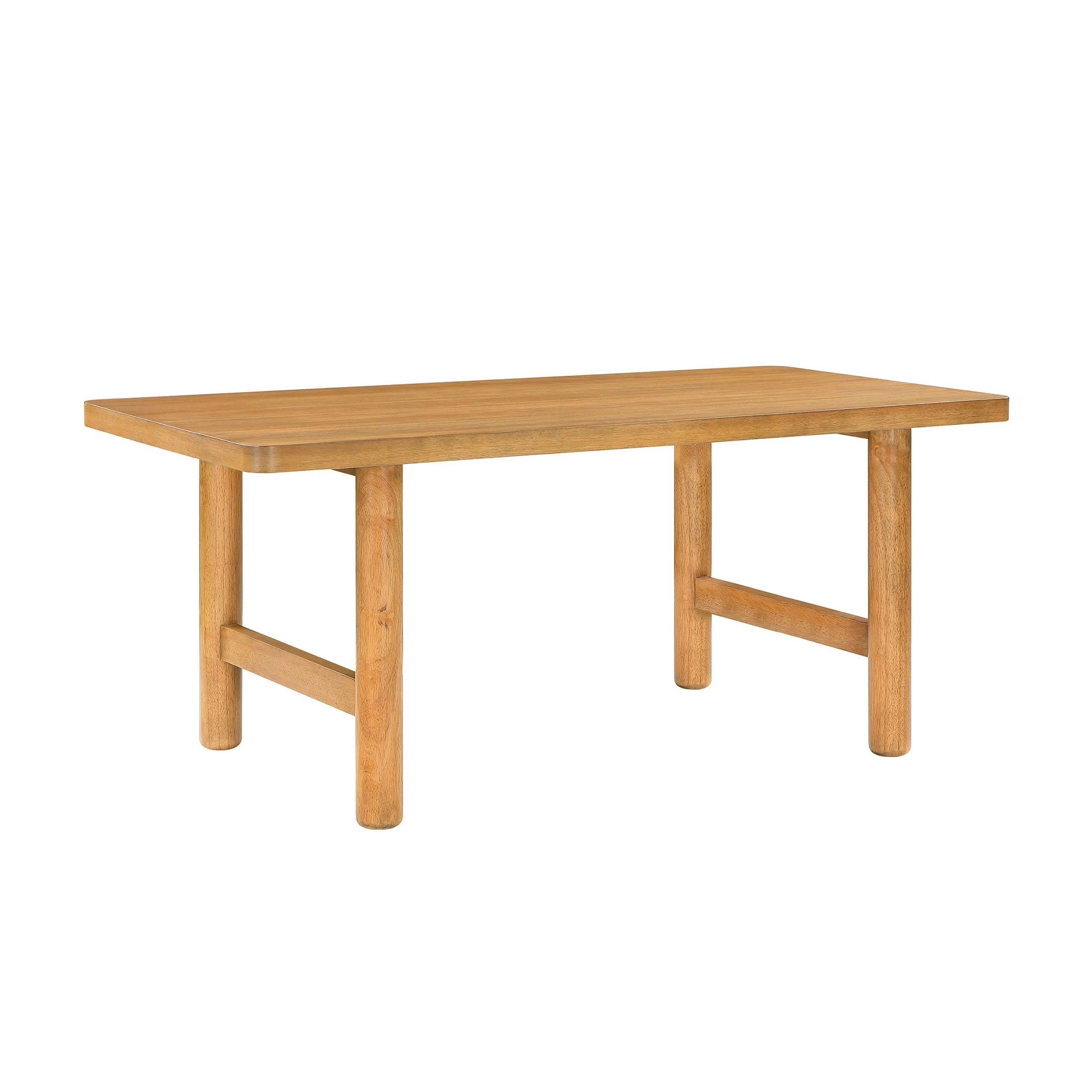 Better Homes & Gardens Adlin 70 in Rectangle Dining Table, Light Honey | Walmart (US)
