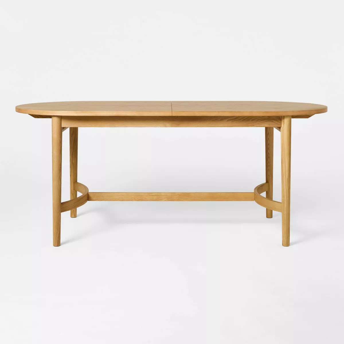 Cardamine Racetrack Dining Table Natural Wood - Threshold™ designed with Studio McGee | Target