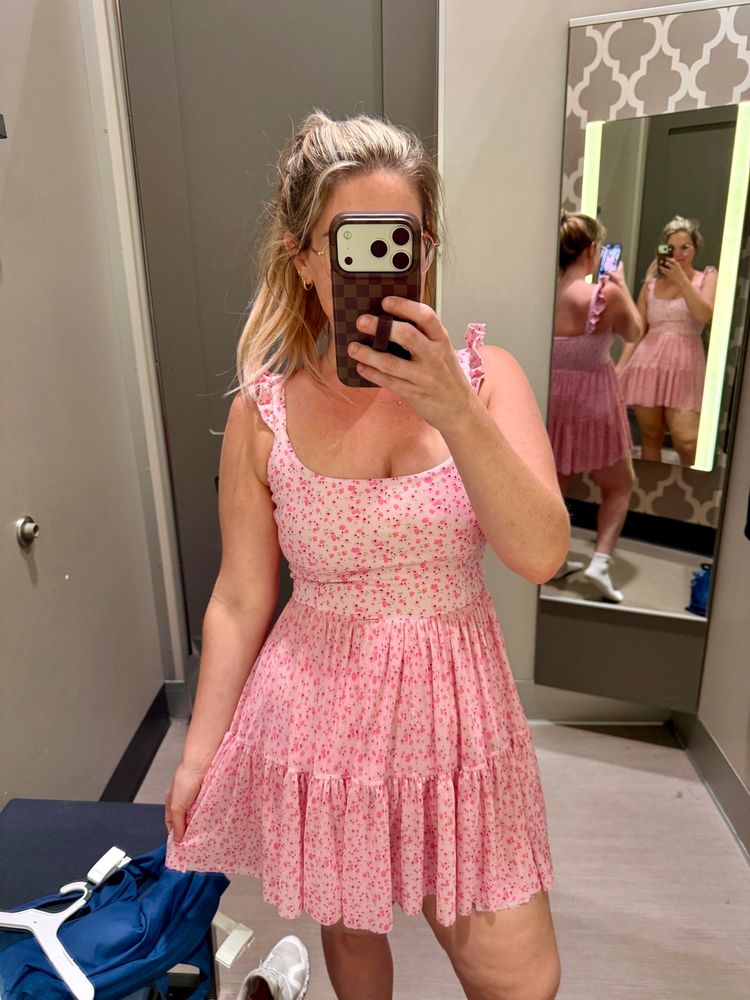 New at target! Soft girl era but make it Pilates princess 💗🩰
This floral set is giving effortless, feminine, and actually comfortable — perfect for slow mornings, reformer classes, or romanticizing your daily routine.

Lightweight, breathable, and the prettiest little fit to throw on when you still want to feel put together ✨
Pair it with sneakers or cozy socks + a slick bun and you’re that girl.

#LTKActive #LTKFestival #LTKSeasonal