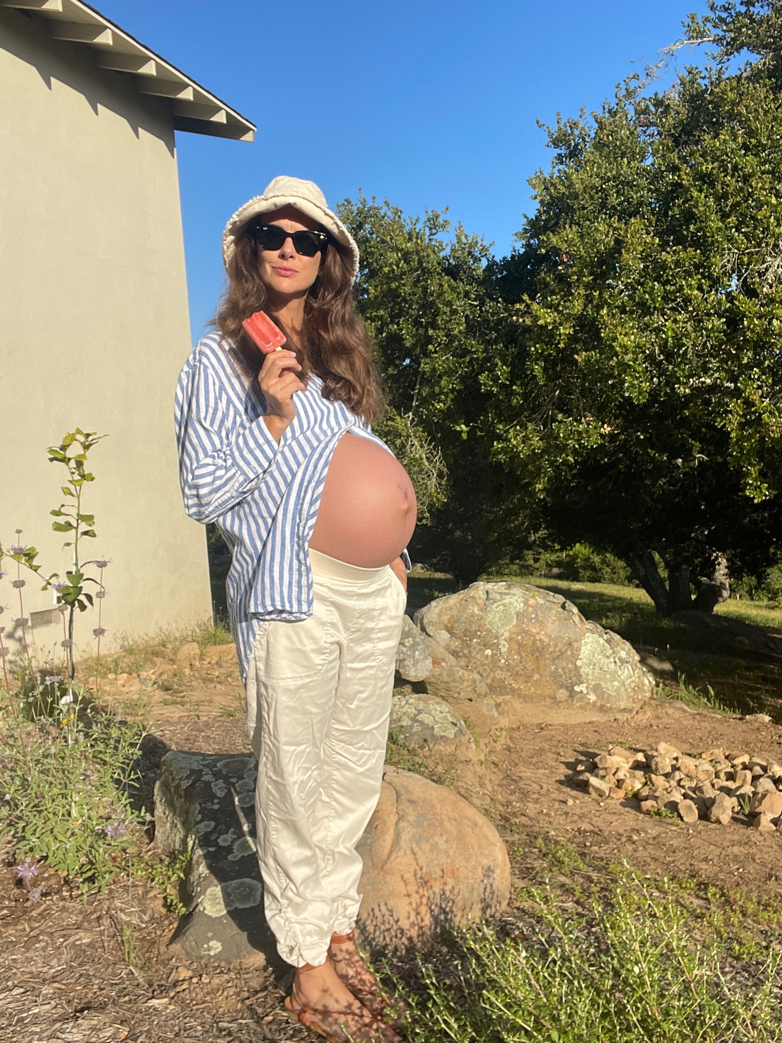 Perfect striped linen shirt under $40