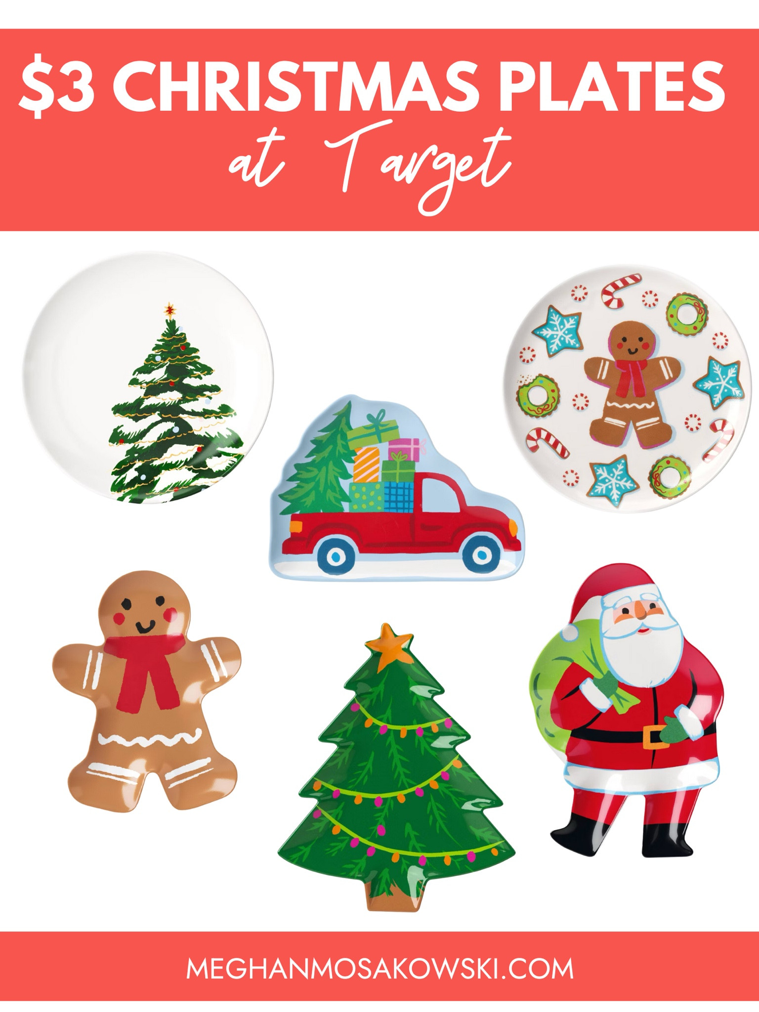 $3 Christmas plates are perfect for kids to use all throughout the season! Mine use the ones I got them last year every day! 

#LTKHoliday #LTKHome #LTKKids