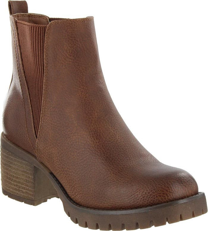 Jody Ribbed Block Heel Chelsea Boot | Nordstrom Rack