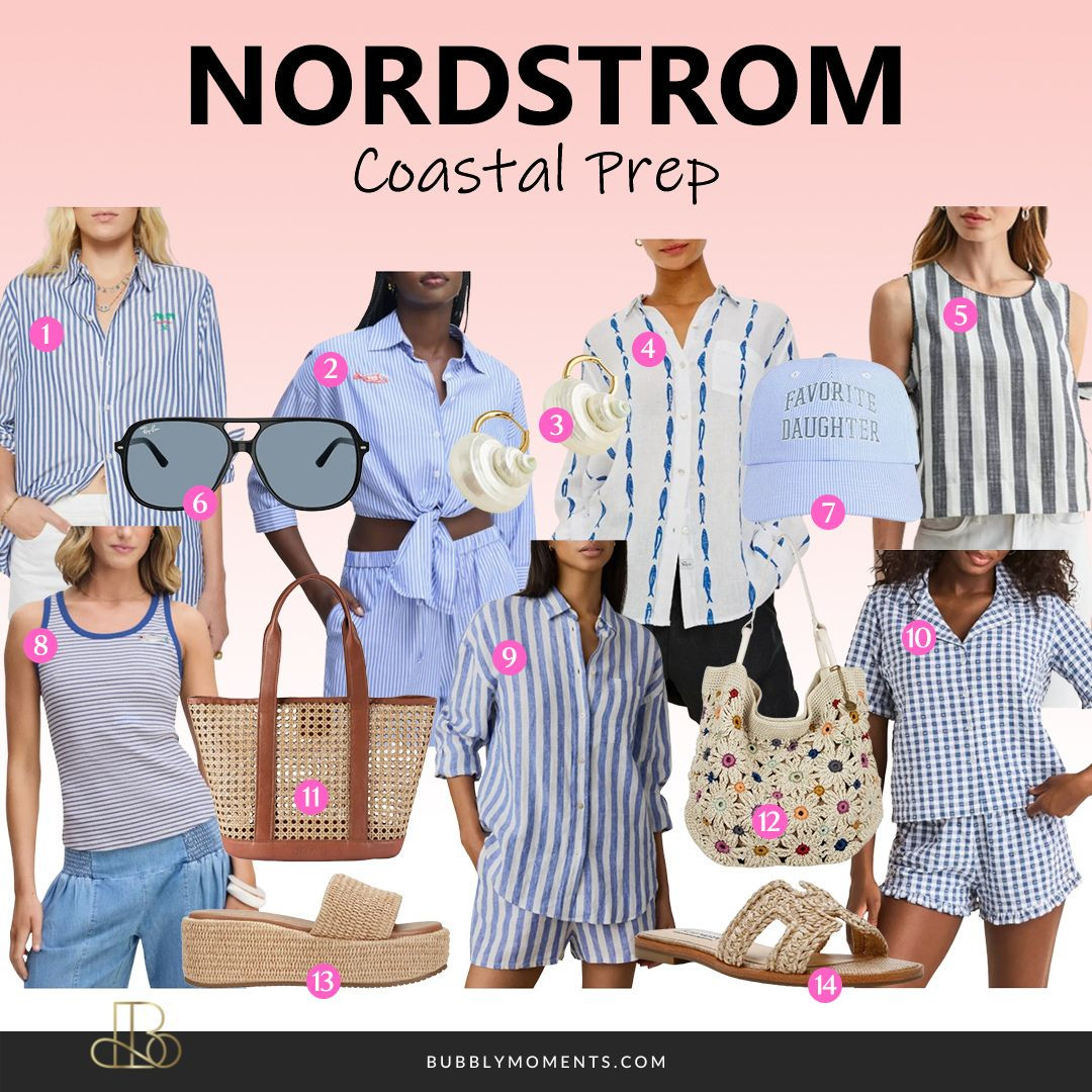 Classic, polished, and effortlessly chic. These Women Coastal Prep Outfits from Nordstrom feature timeless wardrobe staples like breezy linen, striped tops, lightweight sweaters, tailored shorts, elegant dresses, woven bags, and versatile sandals. Perfect for vacations, weekend brunch, beach days, or everyday elevated style, these looks are easy to mix and match all season long. Save this outfit inspiration and follow for more curated Nordstrom fashion finds and seasonal style ideas.
#LTKootd #LTKStyle #LTKFinds #Nordstrom #NordstromStyle #CoastalPrep #CoastalStyle #OldMoneyStyle #QuietLuxury #PreppyStyle #SummerStyle #VacationOutfit #BeachStyle #LinenStyle #CapsuleWardrobe #OOTD #StyleInspo #WomensFashion #FashionInspo #EverydayStyle #ChicStyle #WeekendStyle #ResortWear 

 